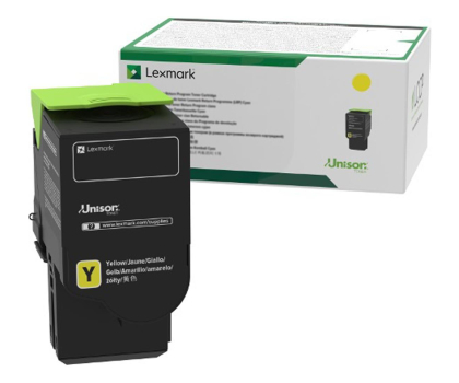 Toner LEXMARK żółty 3500 C242XY0